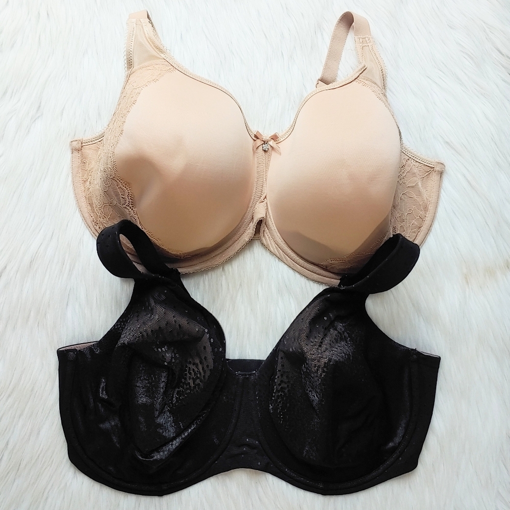 Wacoal Lightly-Lined Spacer & Unlined Bras, 38H (5D)